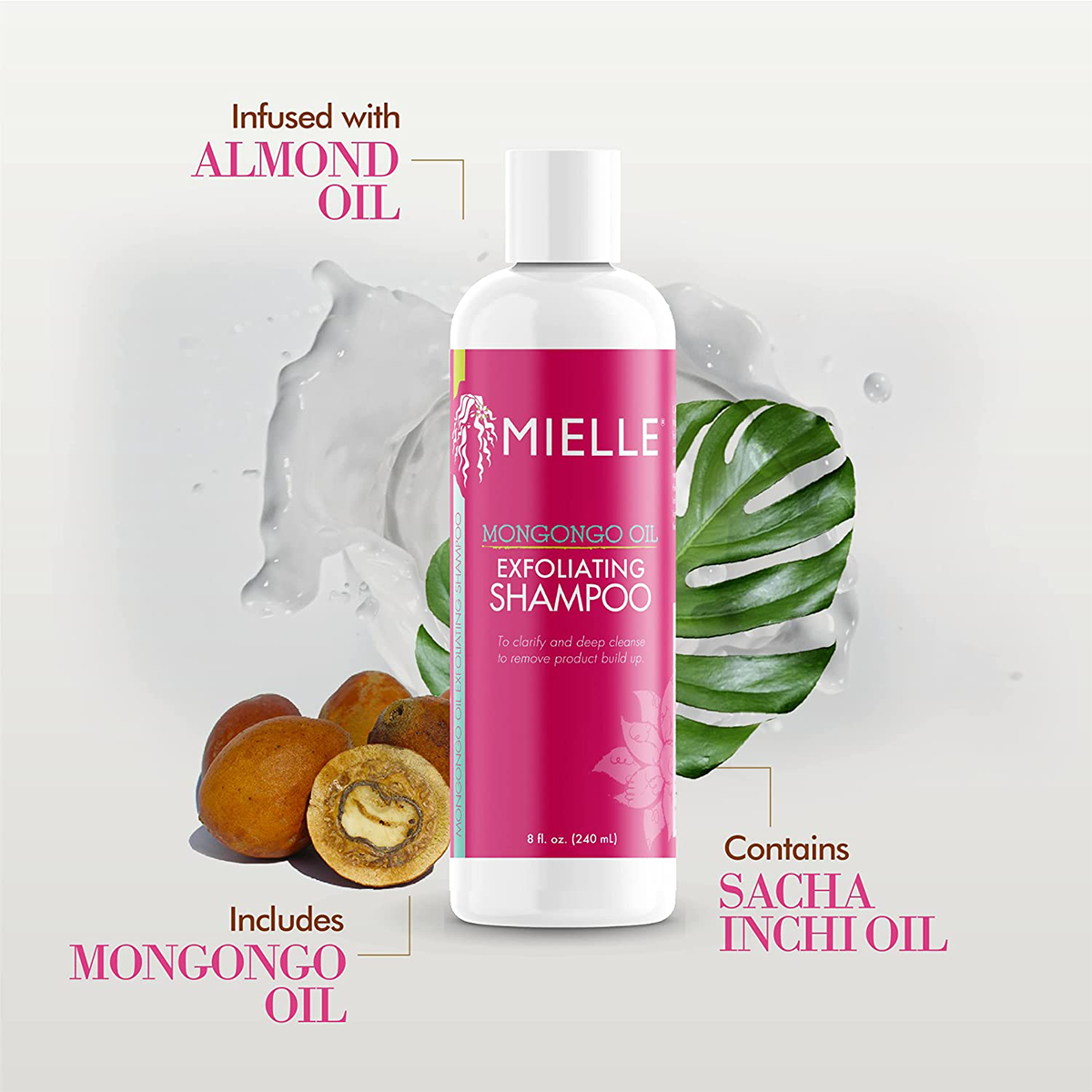 MIELLE - Mongongo Oil Exfoliating Shampoo