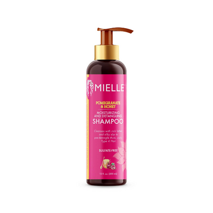 MIELLE - Pomegranate & Honey Moisturizing and Detangling Shampoo