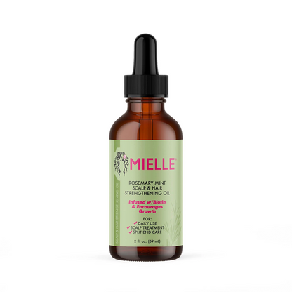 MIELLE - Rosemary Mint Scalp & Hair Strengthening Oil