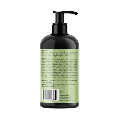 MIELLE - Rosemary Mint Strengthening Shampoo