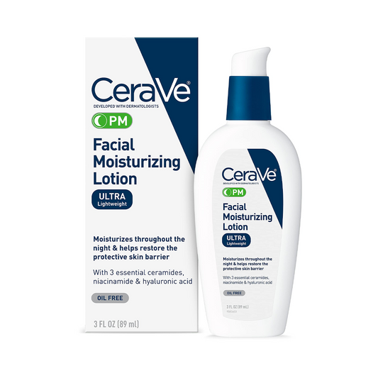 cera ve, Cerave, CeraVe - PM Facial Moisturizing Lotion, Hidratant, hidratim, Hidratues, krem hidratues, krem nate, PM Facial Moisturizing Lotion FANTASTIC LOOK Albania Tirana